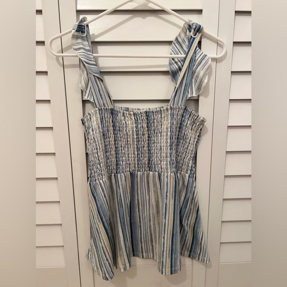 Stretchy Babydoll Shirt - M